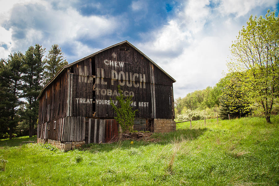 Mail Pouch Tobacco Barn Photograph by April Reppucci