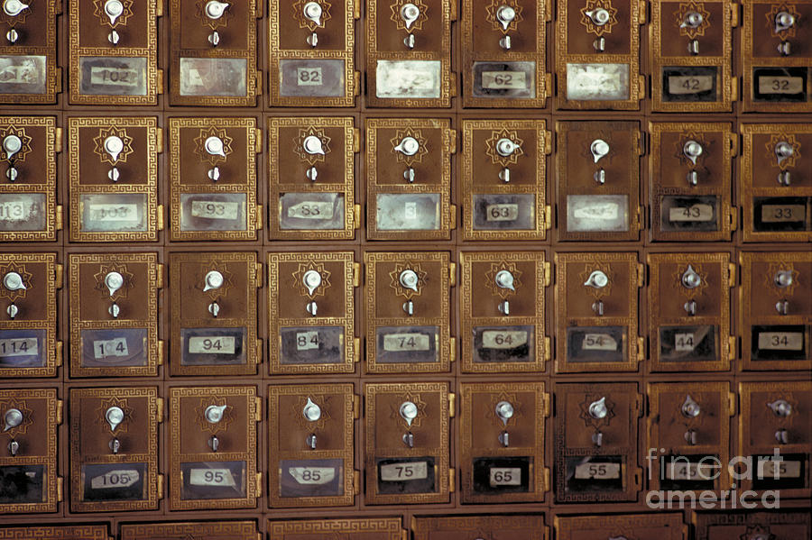Mailboxes Photograph by Bedrich Grunzweig