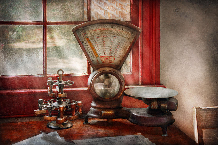 Mailman The mail scale Photograph by Mike Savad