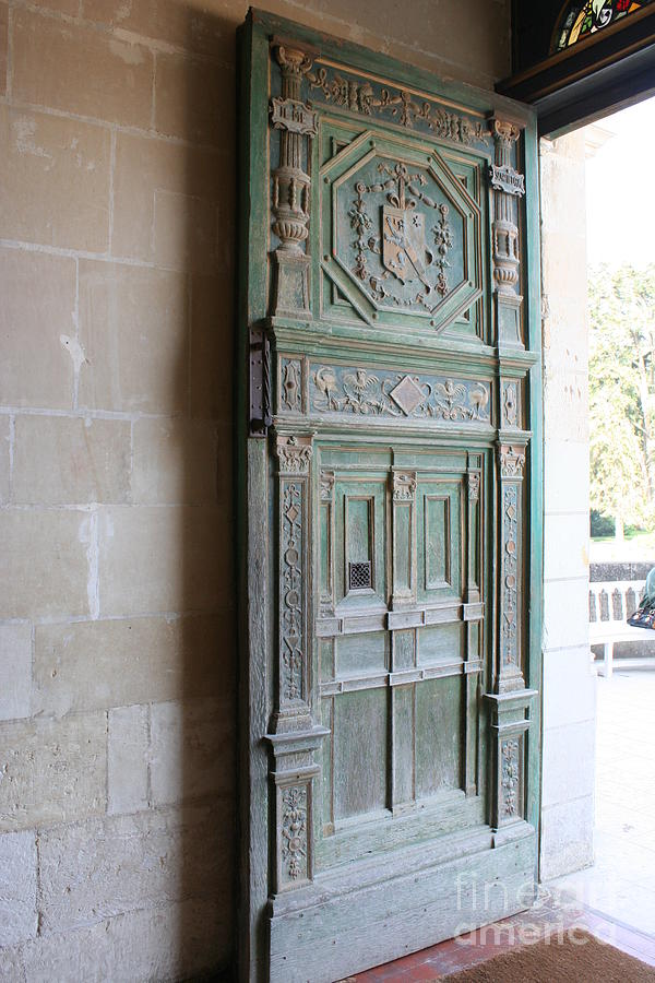 Main Door Chateau Chenonceau Photograph by Christiane Schulze Art And Photography