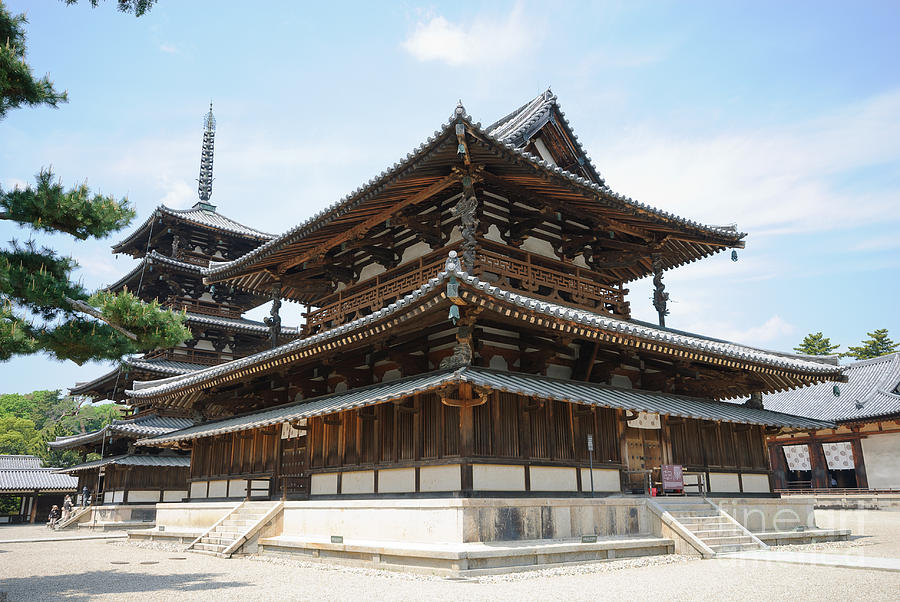 main-hall-of-horyu-ji-world-s-oldest-wooden-building-photograph-by