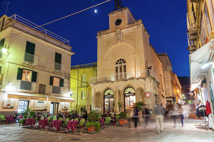 Main Square, Tropea, Calabria, Italy Photograph by Peter Adams