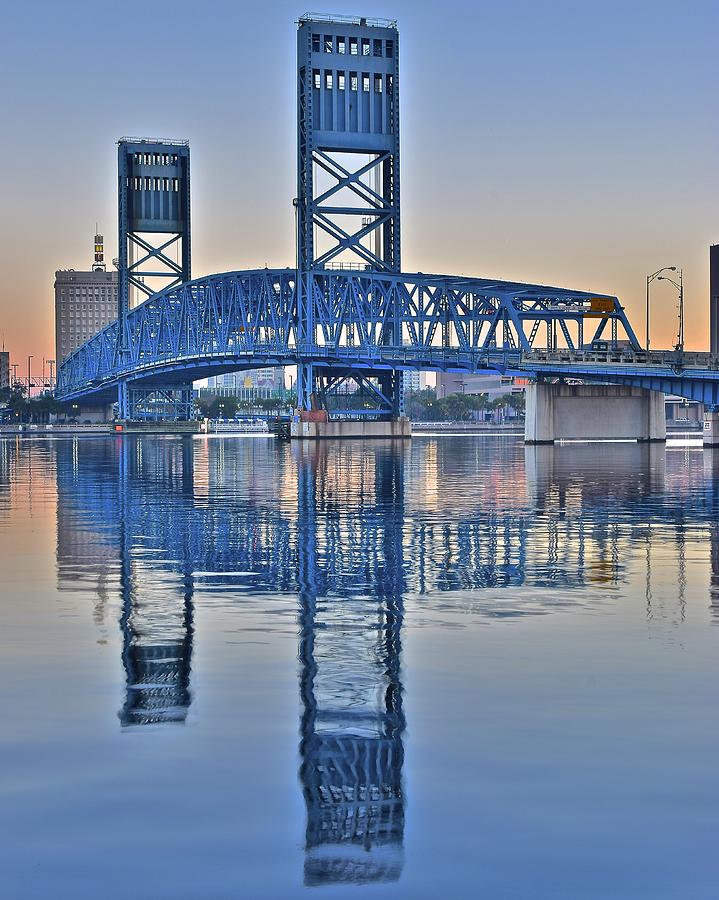 Main Street Bridge Jacksonville Florida Photograph by Frozen in Time ...