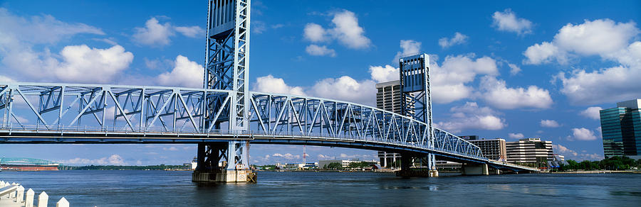 Jacksonville Photograph - Main Street Bridge, Jacksonville by Panoramic Images