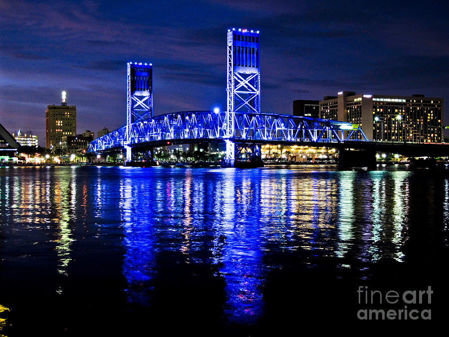Jacksonville Photograph - Main Street Bridge by Scott Moore