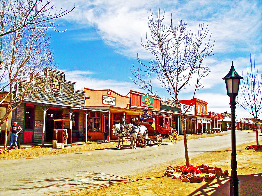 Main Street In Tombstone-arizona Photograph By Ruth Hager 