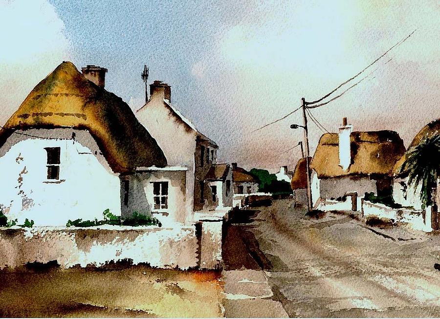 Kilmore Quay Wexford #1 Painting by Val Byrne