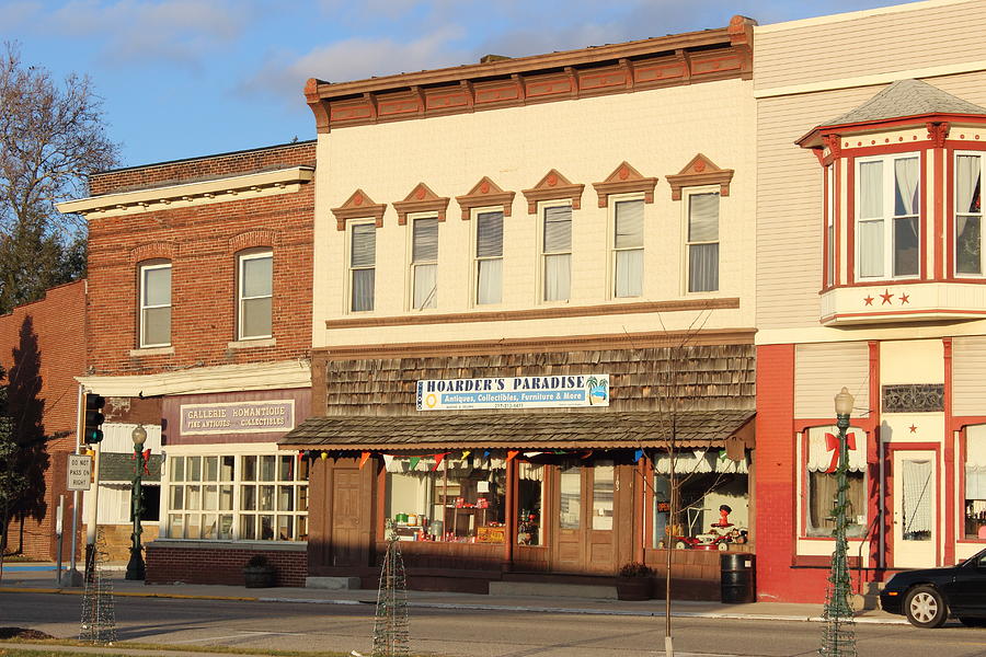 Main Street Rossville Illinois Photograph by Earl Eells a