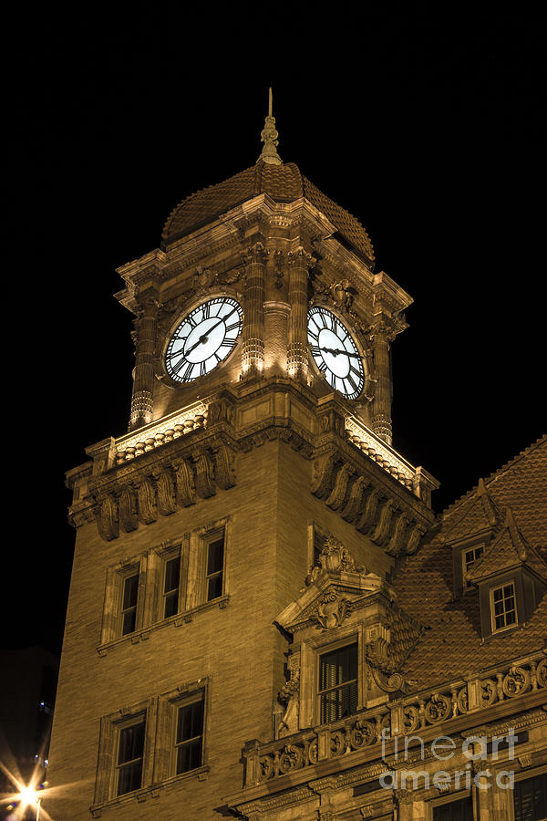 Richmond Photograph - Main Street Station Tower by Debra K Roberts