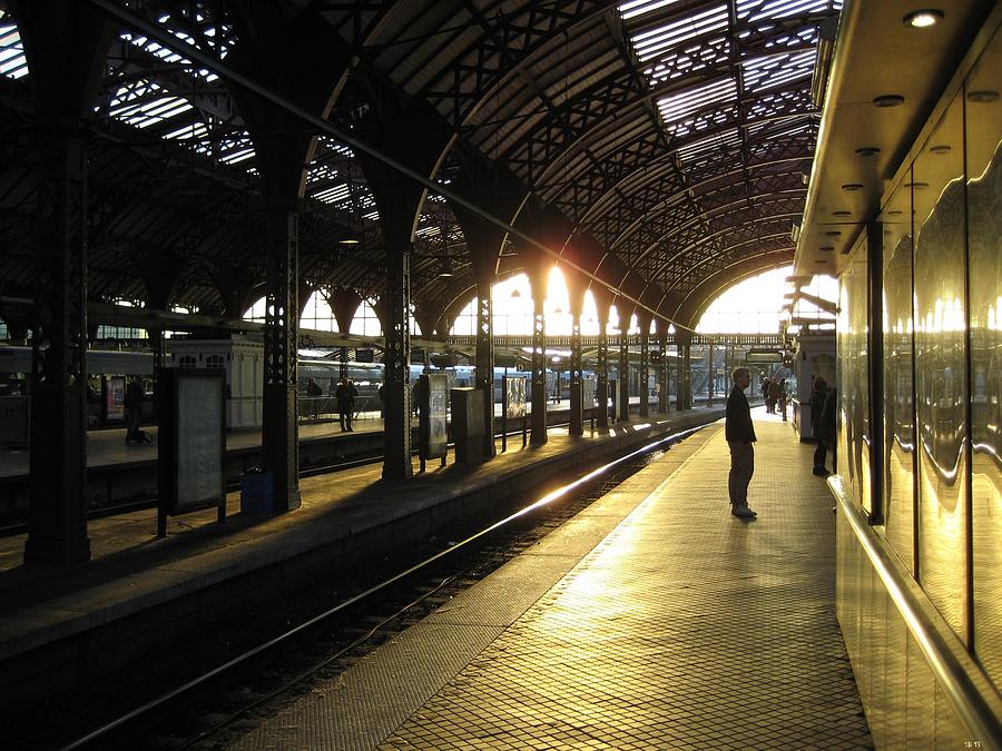 Main trainstation Photograph by Susanne Baumann