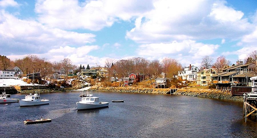 Maine 2003 Perkins Cove Photograph by Robert McCulloch - Fine Art America