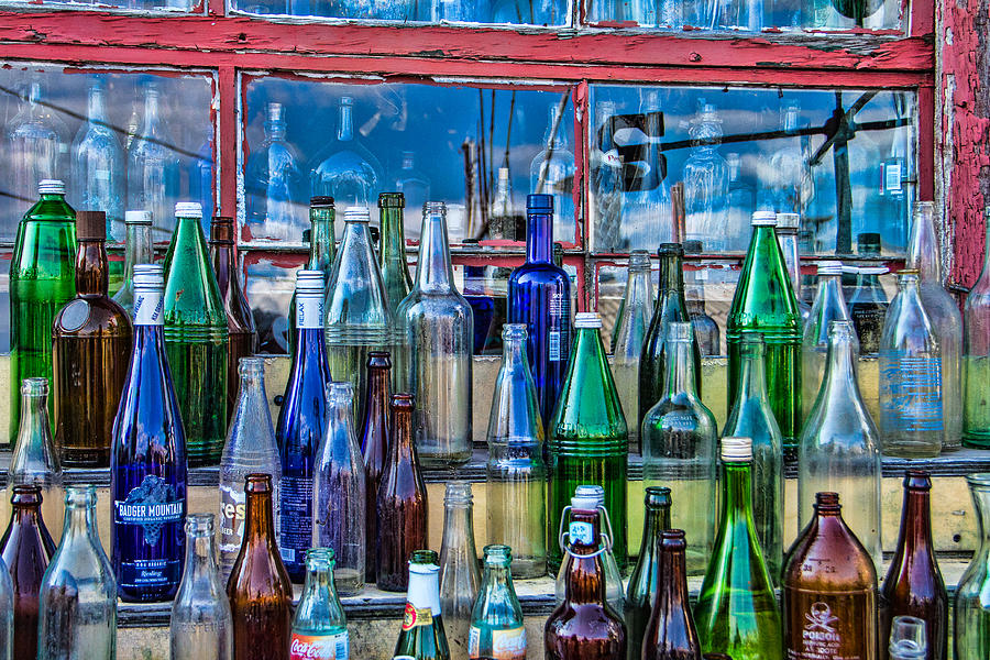 Maine Bottle Collector Photograph