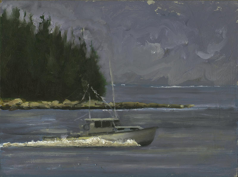 Maine Coast Painting by John Reynolds