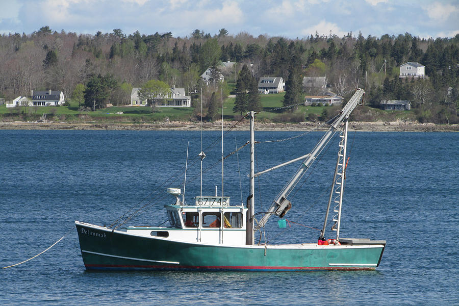 Maine Coast Photograph by Steve Breslow