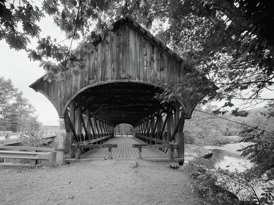 Maine Covered Bridge, 2003 Photograph by Granger