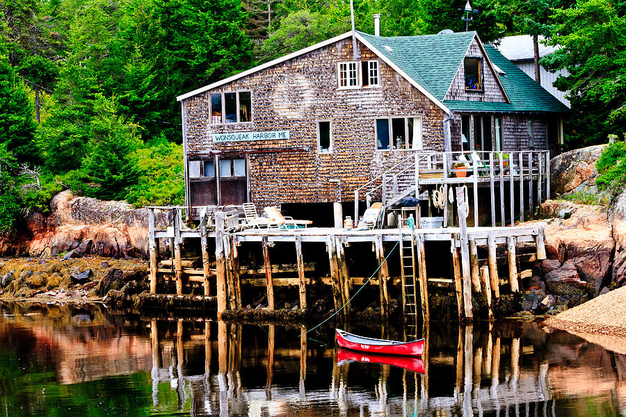 Maine Scene Photograph by Ben Graham
