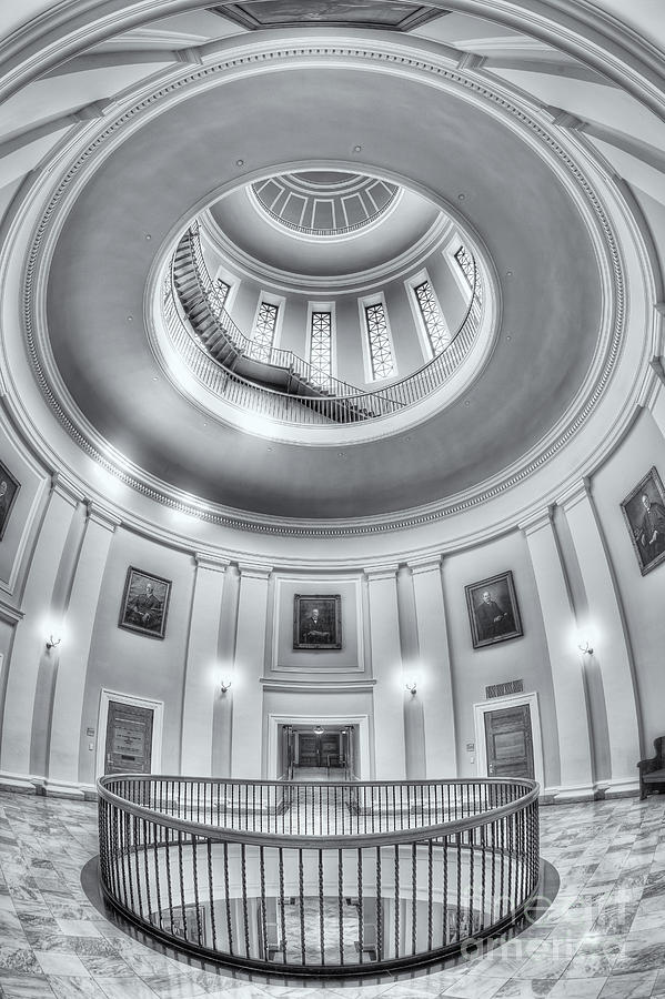 Maine State House Rotunda II Photograph by Clarence Holmes