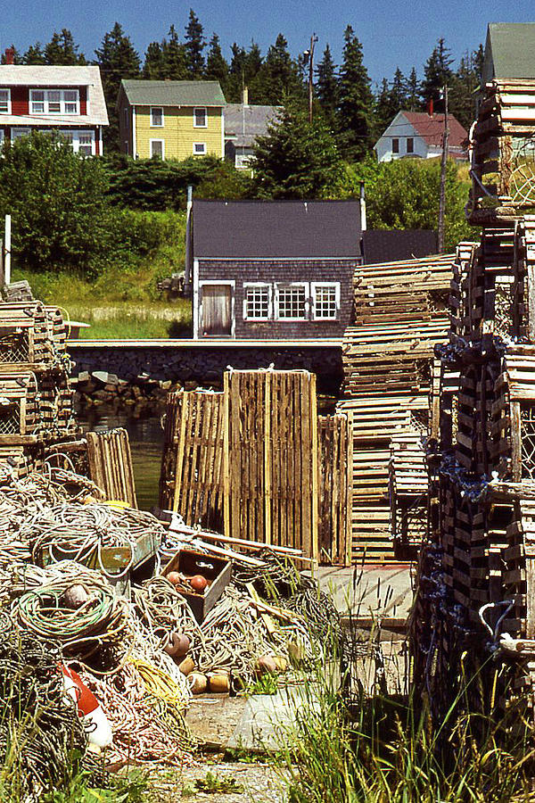 Maine Village Photograph by James Yellen - Fine Art America