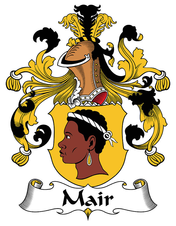 Mair Coat of Arms German Digital Art by Heraldry