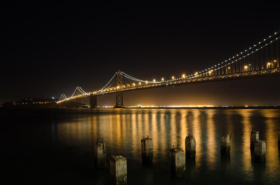 Majestic Bay Bridge Photograph by Mike Gifford