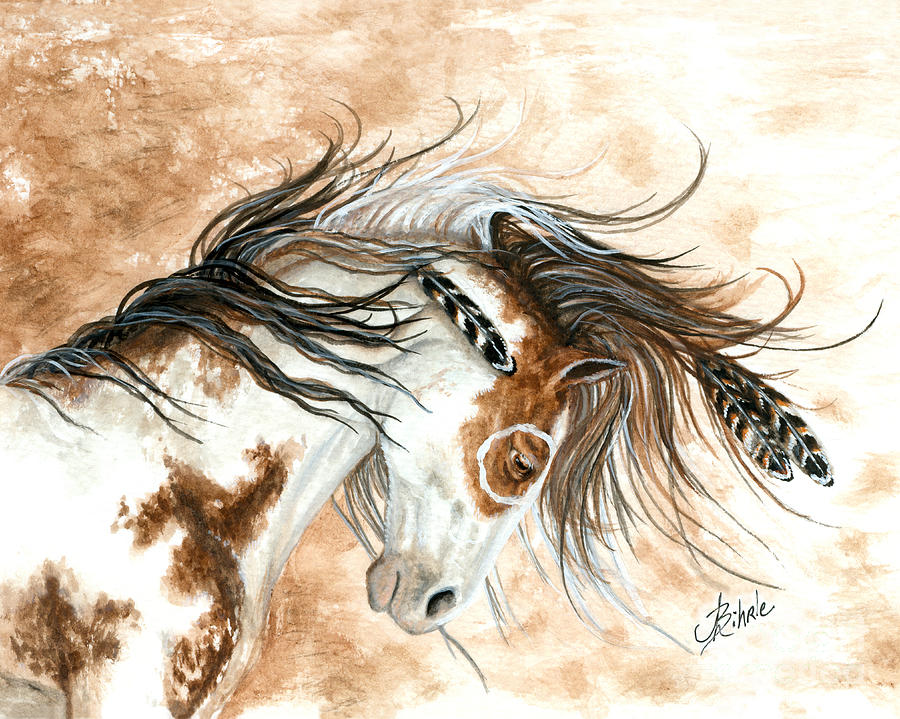 Majestic Horse Series 87 Painting by AmyLyn Bihrle