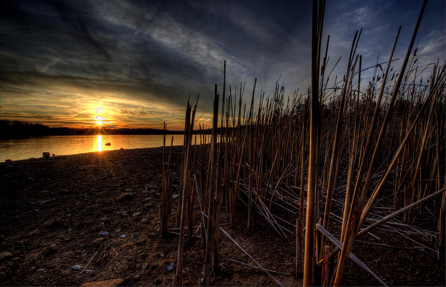Majestic Lake Sunset Photograph by David Dufresne