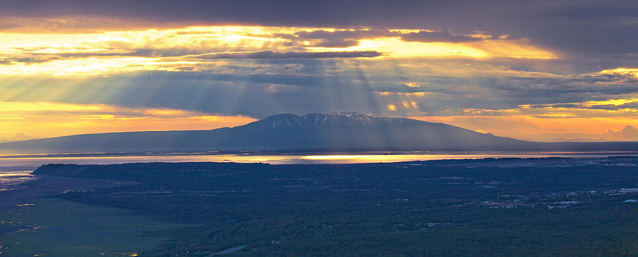 Majestic Mount Susitna Photograph by Scott Slone