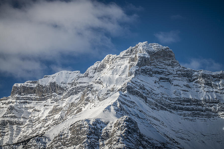 Majestic Mountain Photograph by Bill Cubitt