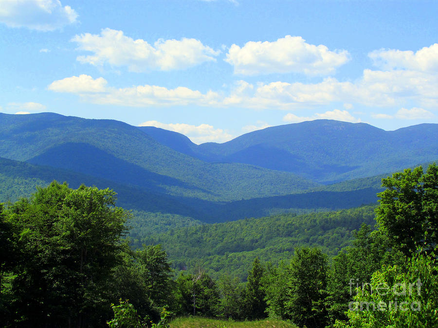Summer Photograph - Majestic Mountains by Elizabeth Dow