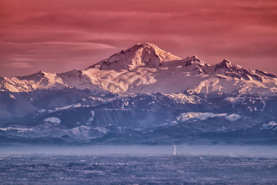 Majestic Mt Baker Photograph by Eti Reid