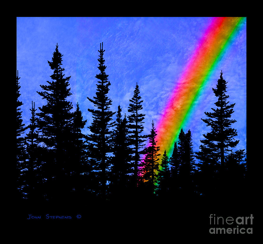 Majestic Rainbow Photograph by Lone Palm Studio