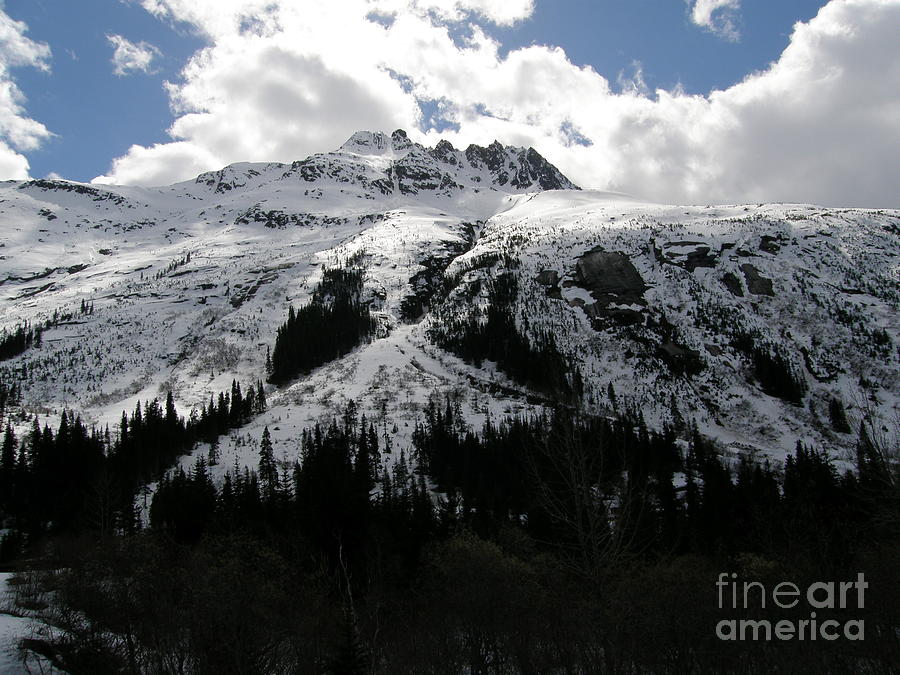 Majestic Skagway Mountaintop Photograph by Bev Conover