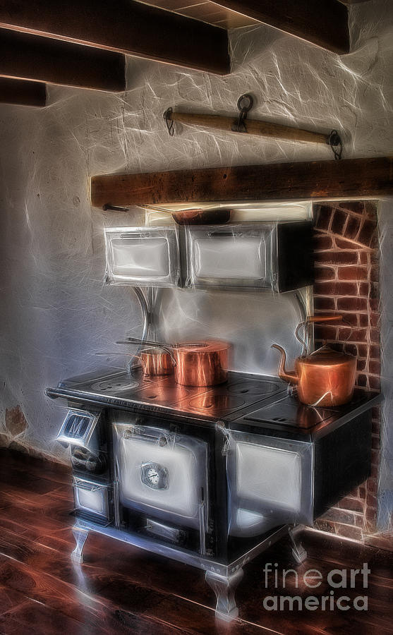Majestic Stove Photograph by Susan Candelario
