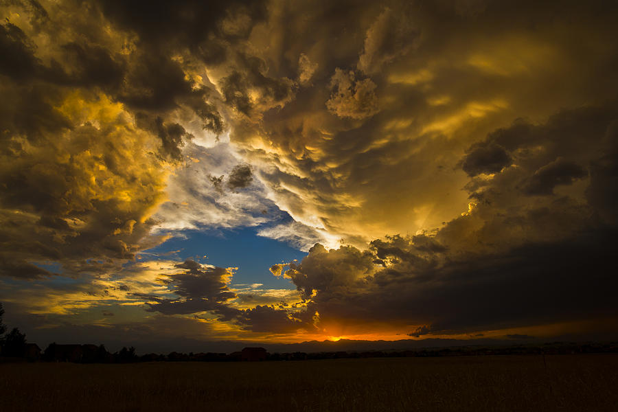 Majestic Sunset Photograph by Jeff Shumaker
