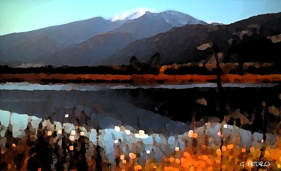 Majestic View Painting by George Pedro Majestic View Painting by George Pedro