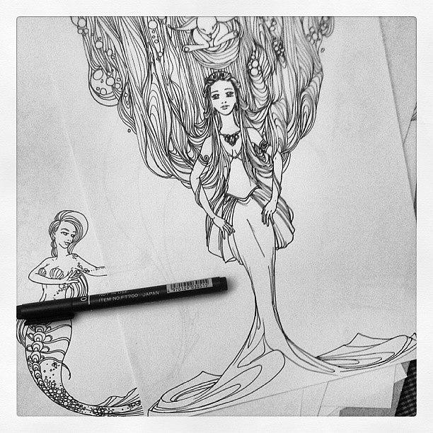 Sketch Photograph - majesty *doodle Edition* #artnerd by Reza Luqman