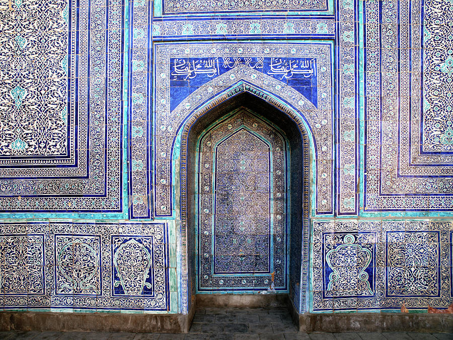 Majolica At Khiva Photograph by Elena Liseykina