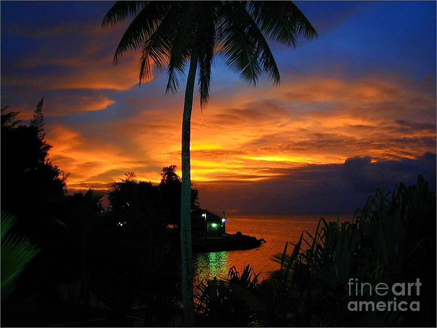 Majuro Sunset Photograph by Lew Davis - Pixels