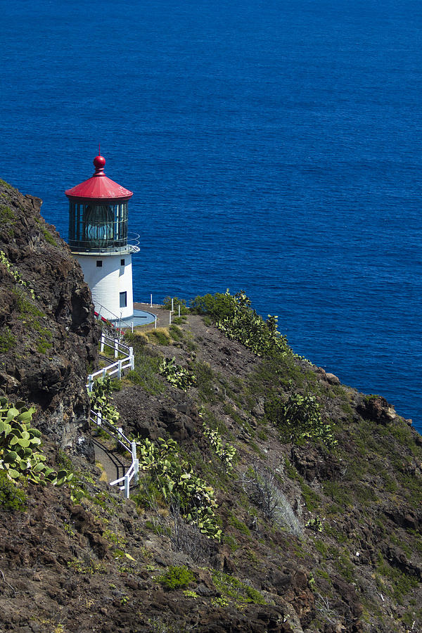Makapuu Lighthouse2 Photograph by Leigh Anne Meeks