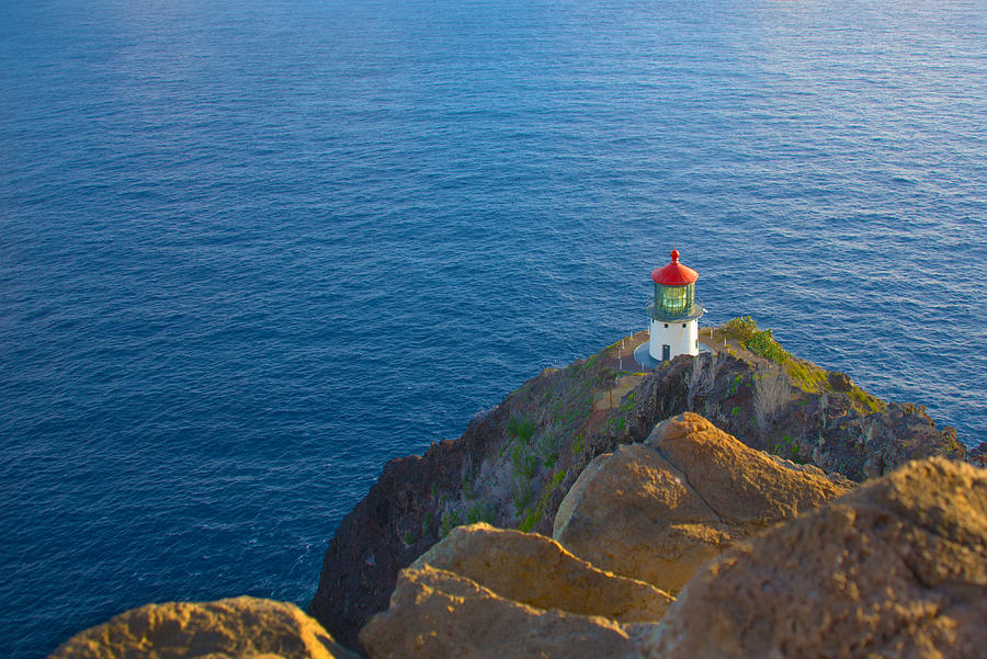 Makapuu Point Lighthouse Photograph by Brian Harig