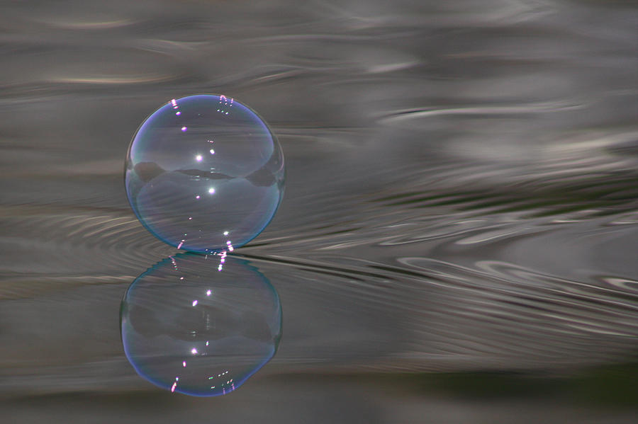 Making Bubble Waves Photograph by Cathie Douglas