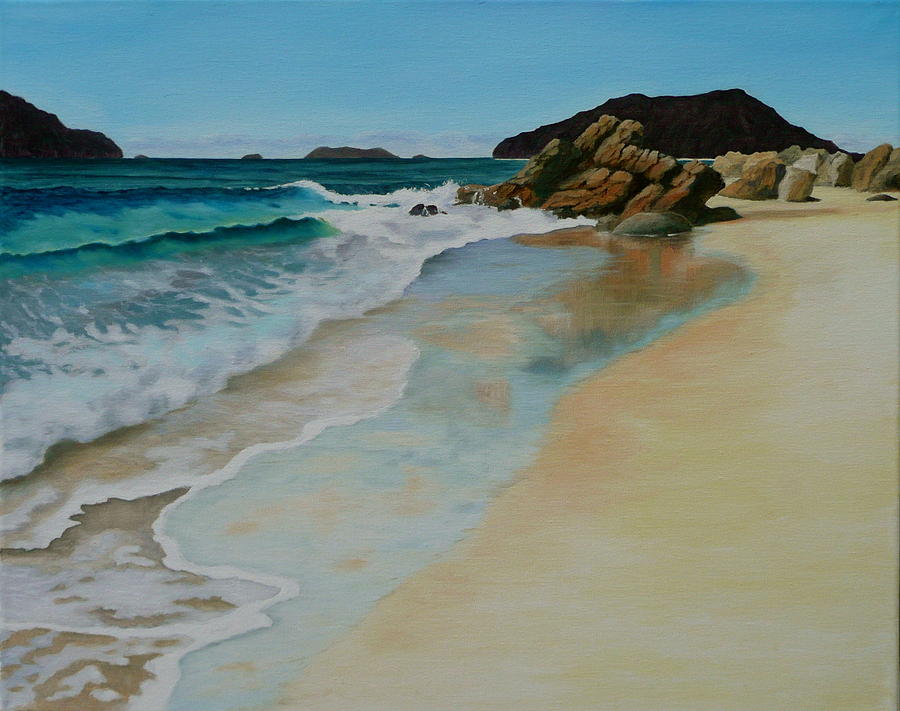 Making Waves Painting by Jo Appleby