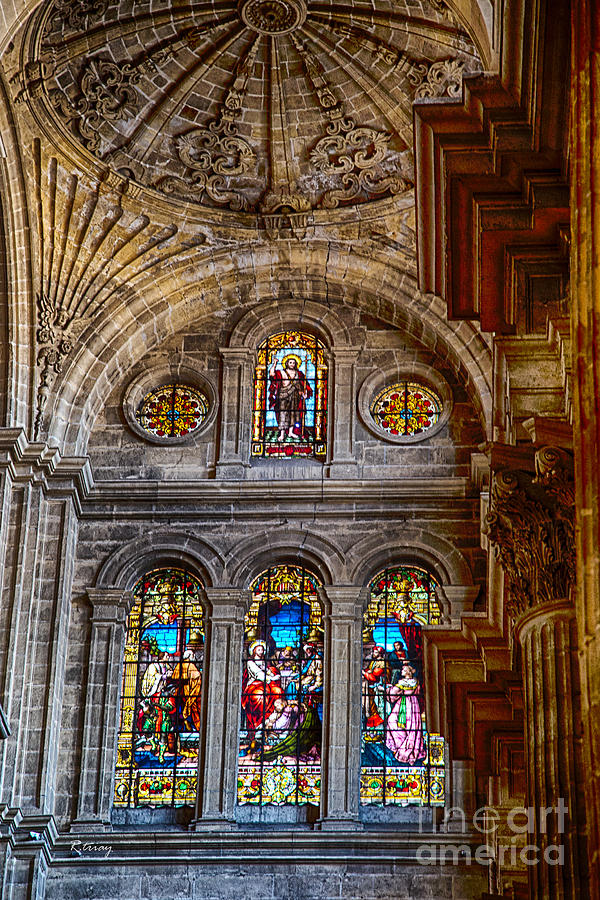 Malaga Cathedral IV Photograph by Rene Triay FineArt Photos