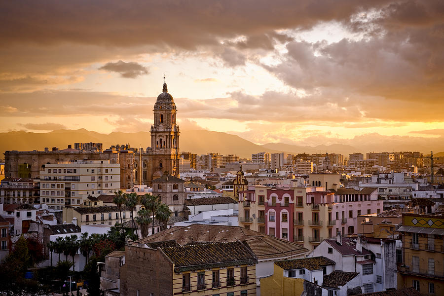 Malaga city Photograph by WillSelarep