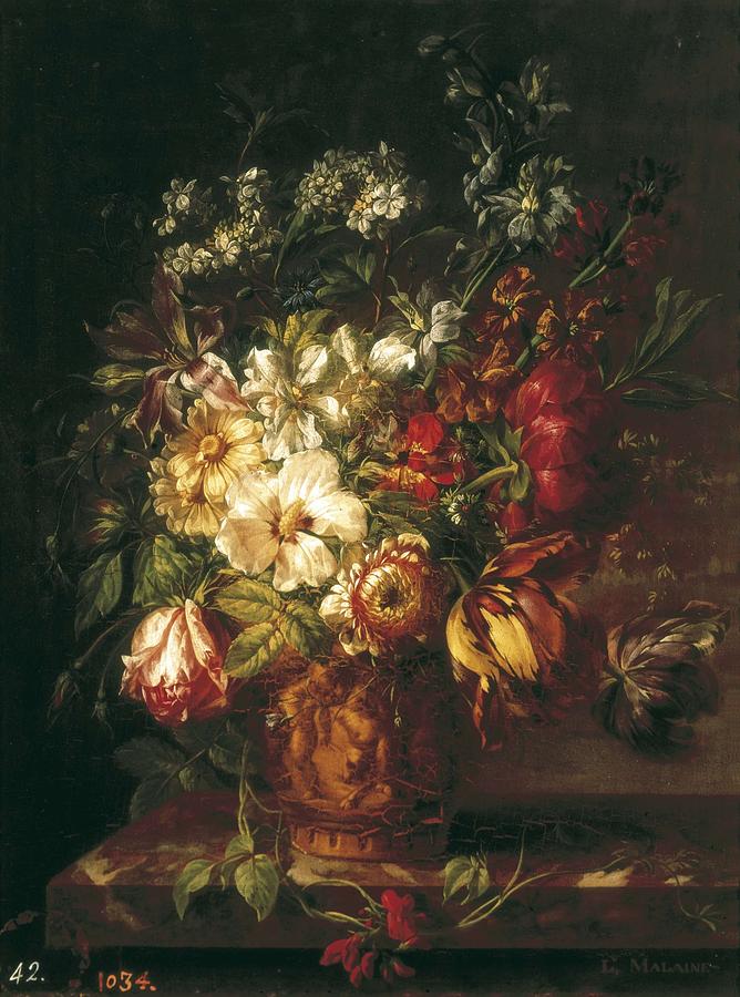 Still Life Photograph - Malaine, Joseph Laurent 1745-1809. Vase by Everett