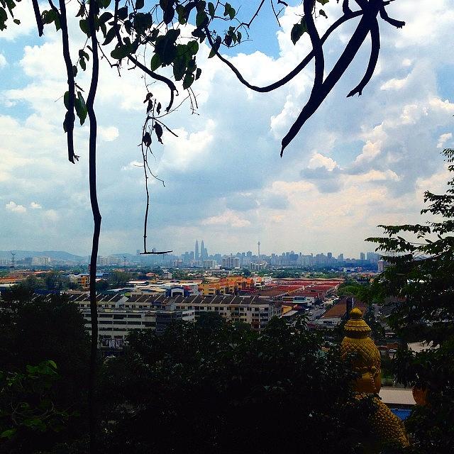 City Photograph - Malaysia #batucaves #view #beautiful by  Sarah Niesel