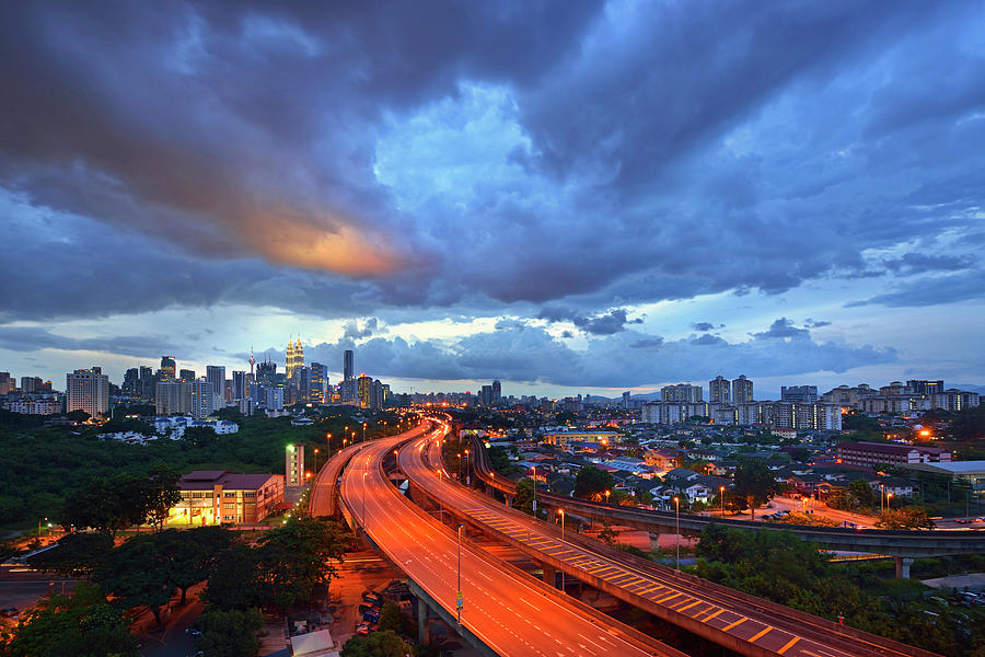 Malaysia - Kuala Lumpur City Klcc Photograph by By Toonman