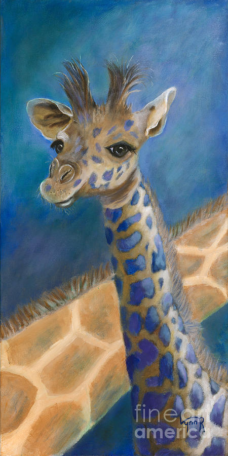 Giraffe Painting - Malcolm by Lynn Rattray