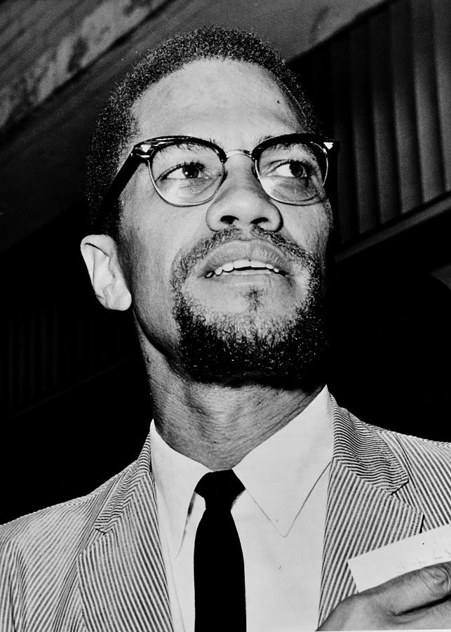 Malcolm X Photograph by Benjamin Yeager