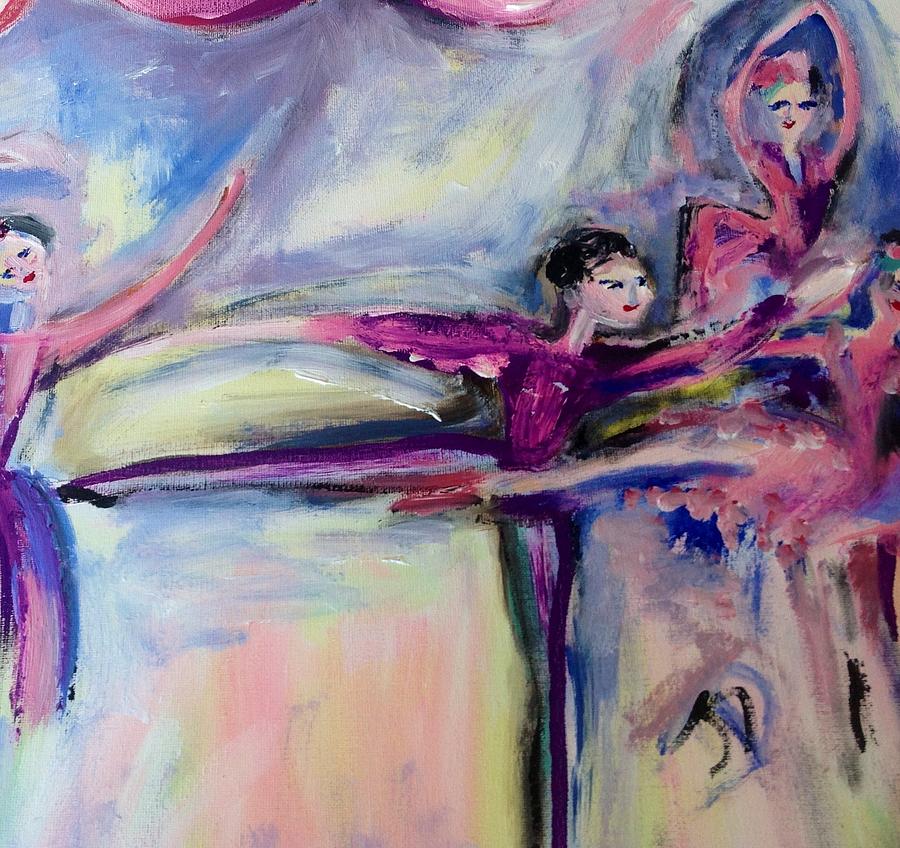 Male dancer Painting by Judith Desrosiers
